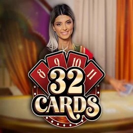 Live Casino logo of 32 Cards from Ezugi at Oranje Palace Casino