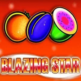 Logo of Blazing Star from Merkur Gaming at Oranje Palace Casino