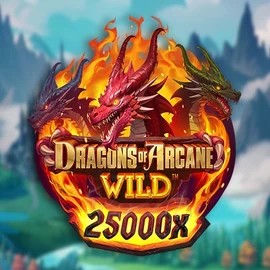 Dragons of Arcane Wild slot visual from Foxium available on oranje-palacecasino.com