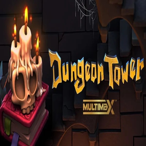 Dungeon Tower slot logo by Peter & Sons at Oranje Palace CasinoDungeon Tower