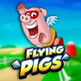Flying Pigs online game logo by Play'n GO on oranje-palacecasino.com