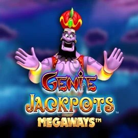 Genie Jackpots Megaways slot logo by Blueprint Gaming at Oranje Palace CasinoGenie Jackpots Megaways