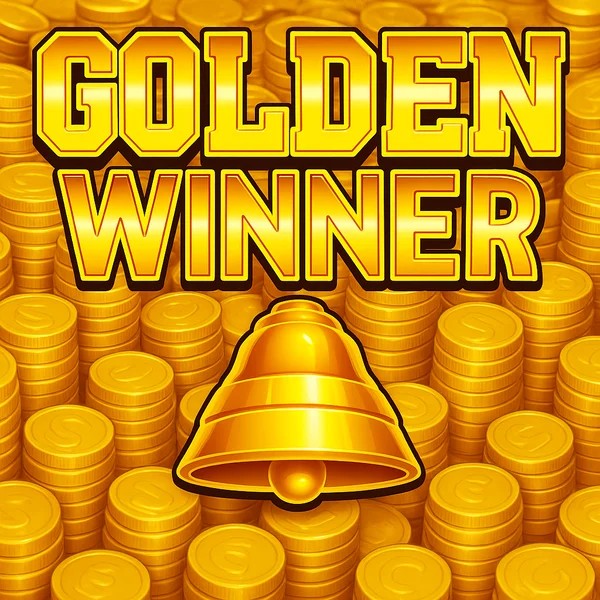 Golden Winner by Inspired Gaming, showcased at oranje-palacecasino.com – game logo