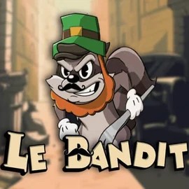 Le Bandit logo by Hacksaw Gaming at Oranje Palace CasinoLe Bandit
