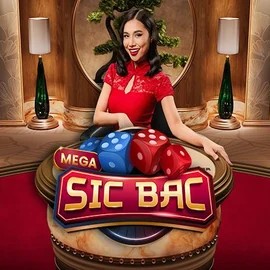 Mega Sic Bac game by Pragmatic Play – logo hosted on Oranje Palace Casino