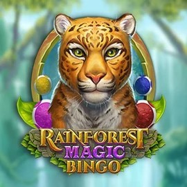 Official Bingo logo: Rainforest Magic Bingo by Play'n GO at Oranje Palace Casino