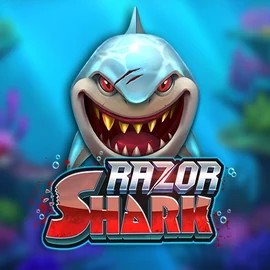 Logo of Razor Shark from Push Gaming at Oranje Palace Casino