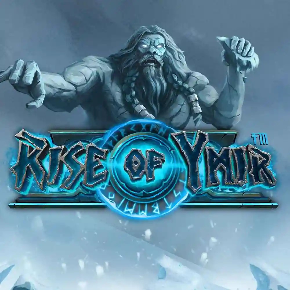 Rise of Ymir game by Hacksaw Gaming – logo hosted on Oranje Palace Casino