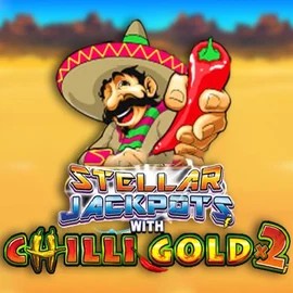 Stellar Jackpots with Chilli Gold x2 slot logo by Lightning Box Game at Oranje Palace CasinoStellar Jackpots with Chilli Gold x2